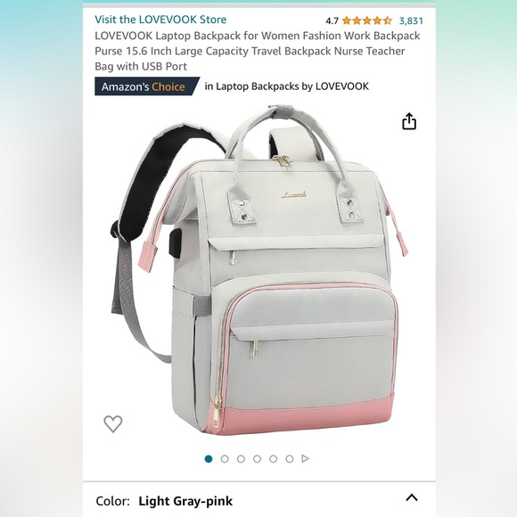 Lovevook Backpack - Picture 2 of 4